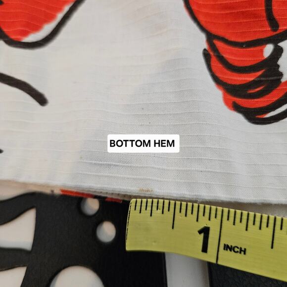 Anthropologie Summer Dress Lobster Print Edme & Esyllte Sleeveless | Women's 0 - Picture 9 of 16